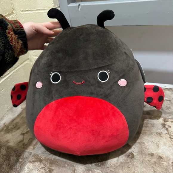 Trudy Ladybug Squishmellow Red Black NEW Kids Unisex Toy Stuffed Animal NWT Fun - Picture 15 of 16